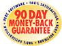 90 day Money-back Guarantee.