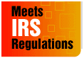 Meets IRS Regulations