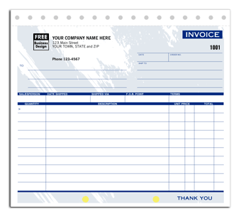 105T, Shipping Invoices, Colors, Small 