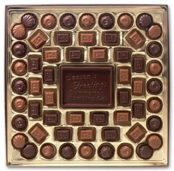 108717, Dark Chocolate Truffle Gift Box - 24 oz