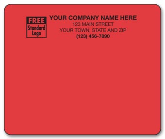 12742, Fluorescent Laser Shipping Label