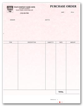 13780G, Laser Purchase Order - Parchment
