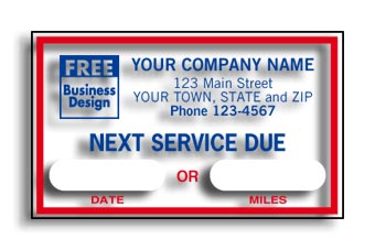 1690, Static Cling Windshield Label, Custom Message