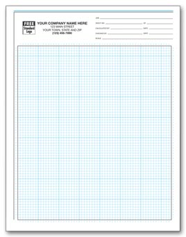 207, Graph Papers, Pro-Sketch, 1/8", Padded