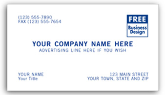 3631, Business Cards, Classic Laid, One-Ink Color 