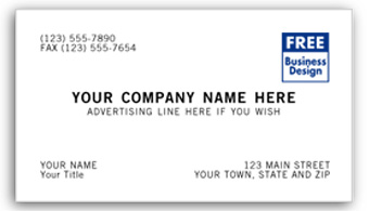 3672, Business Cards, STRATHMORE, Two-Ink Colors 