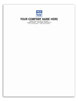 3674, Letterhead, STRATHMORE, Two-Ink Colors