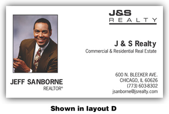 3994, Full Color Business Card Label 