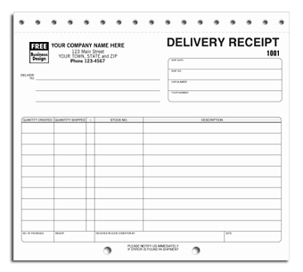 5052, Delivery Receipts, Sets