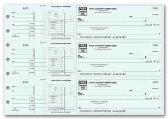 53226N, 3-On-A-Page Combination Payroll and Disbursement Check