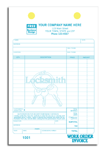 Locksmith Register Form 619