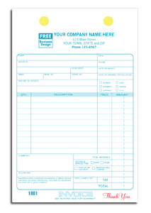 631, Service Order Register Forms, Classic, Large 