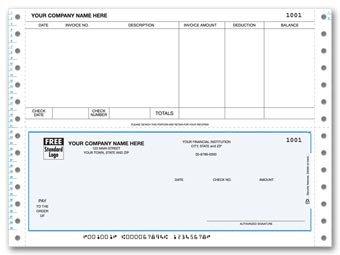 Bottom Accounts Payable Check Continuous DCB238