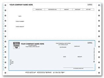 DCB243, Continuous Bottom Accounts Payable Check