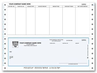 DCB252, Continuous Bottom Accounts Payable Check