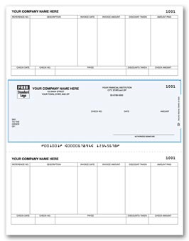 Middle Accounts Payable Check Laser DLM226