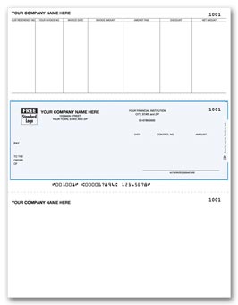 DLM227, Laser Middle Accounts Payable Check