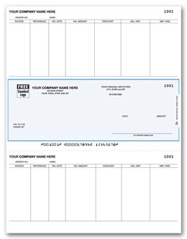 DLM277, Laser Middle Accounts Payable Check 