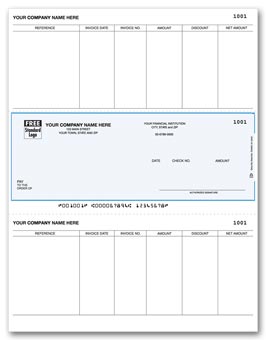 DLM280, Laser Middle Accounts Payable Check