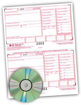 TF7650, Laser W-2 Form & Tax Software Bundle
