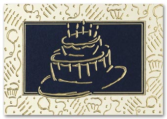 Business Birthday Cake Cards