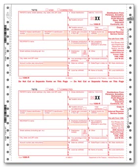 Continuous 1099-R Tax Form