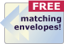 FREE matching envelopes!