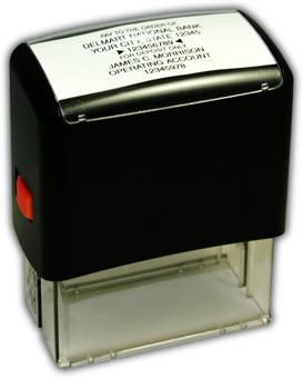 102170, Stamper,Self Inking,Endorsement