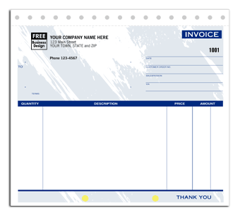107T, Invoices, Colors, Unlined, Small 