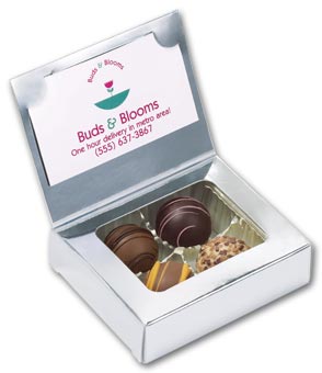 108690, Chocolate Truffle Business Card