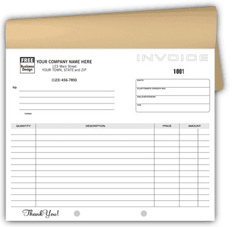 108B, Invoices, Classic, Booked, Lined, Small