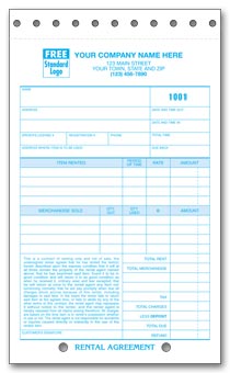 112, Rental Agreements, w/Carbons