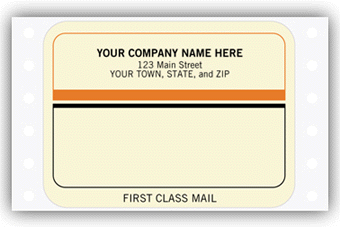 1226, Continuous Mailing Label, "First Class Mail" 