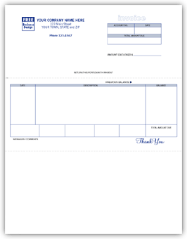 12352, Classic Laser/Inkjet Invoice