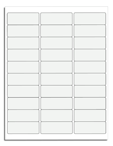 12650, Laser/Inkjet Mailing Labels