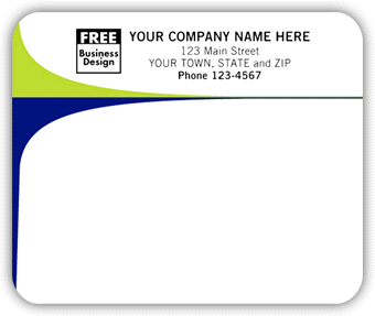 Laser/Inkjet Mailing Label Chartreuse Purple 12764