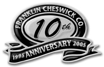 12829, FOSSLER, Anniversary Seals, Silver Foil Banner