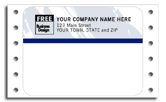 1291T, Mailing Labels, Continuous, Colors Design