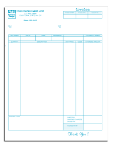 13034, Classic Laser/Inkjet Invoice 