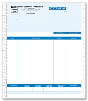 13053G, CONTINUOUS STATEMENT PARCHMENT 