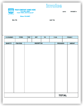 13055, Classic Laser/Inkjet Product Invoice