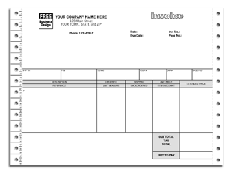 13148, Classic Continuous Invoice