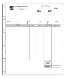 13159, Classic Continuous Service Invoice