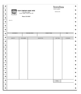 Continuous Invoice Classic 13333