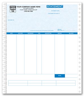 13334G, CONTINUOUS STATEMENT PARCHMENT