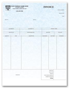 Laser Product Invoice Parchment 13478G