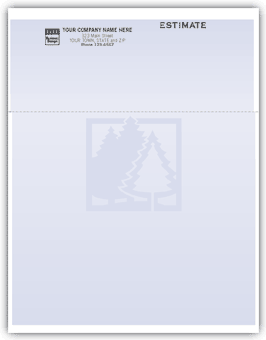 13624T, Colors Laser/Inkjet Multipurpose Form, top perforation