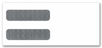 Double Window Confidential Envelope 13718