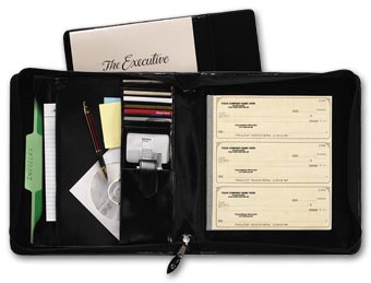 1433N, 3-On-A-Page Executive Deskbook Portfolio 