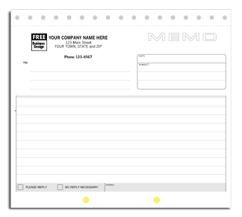 Memos, Jetset, Small, Carbonless  149